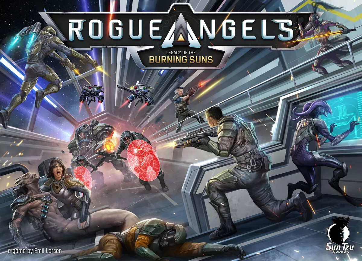 Rogue Angels Brettspill Legacy of the Burning Sun