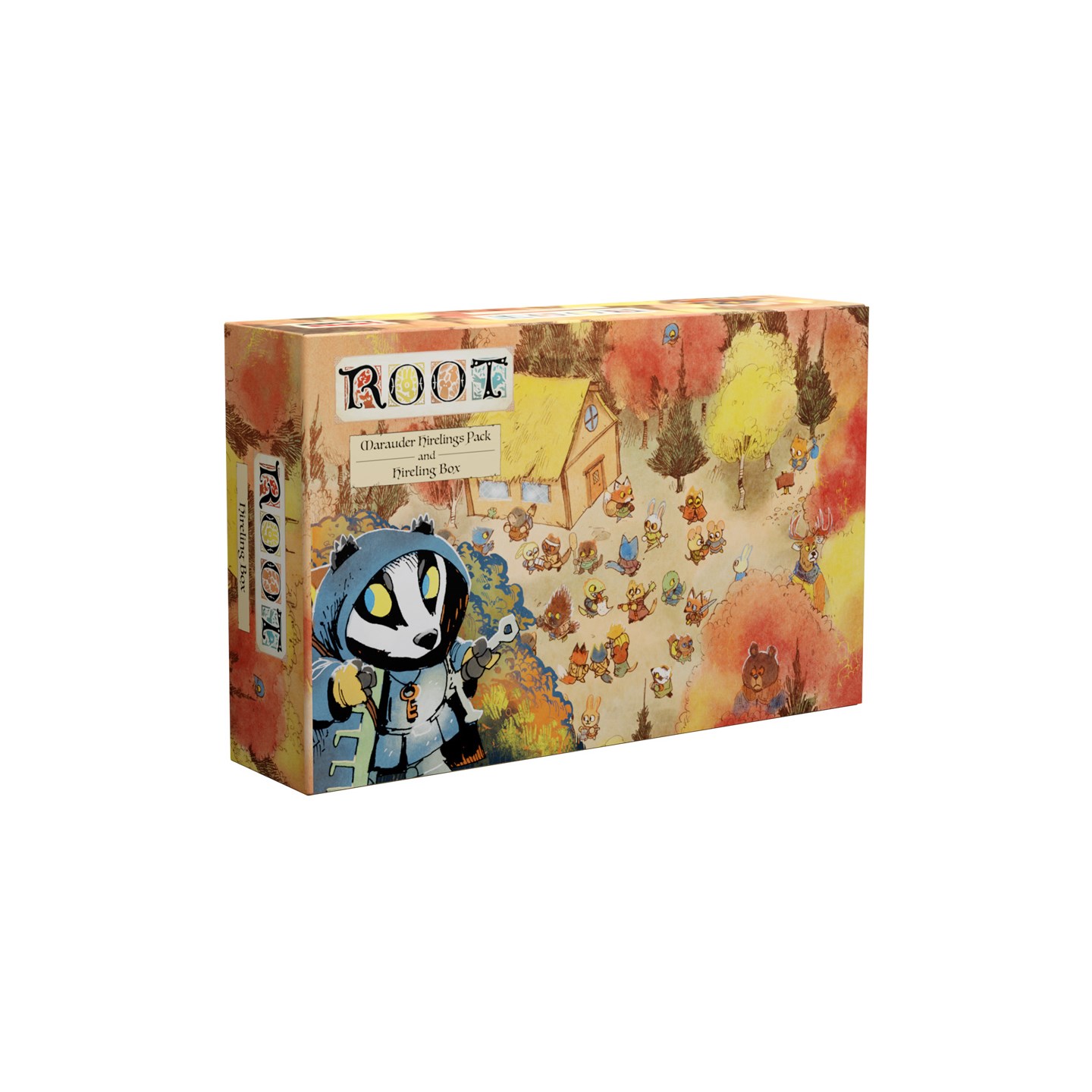 Root Marauder Hirelings Pack & Box Utvidelse til Root