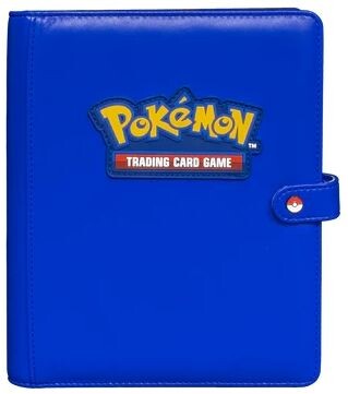 Snap Binder Pokemon 4-Pocket Blå Ultra Pro