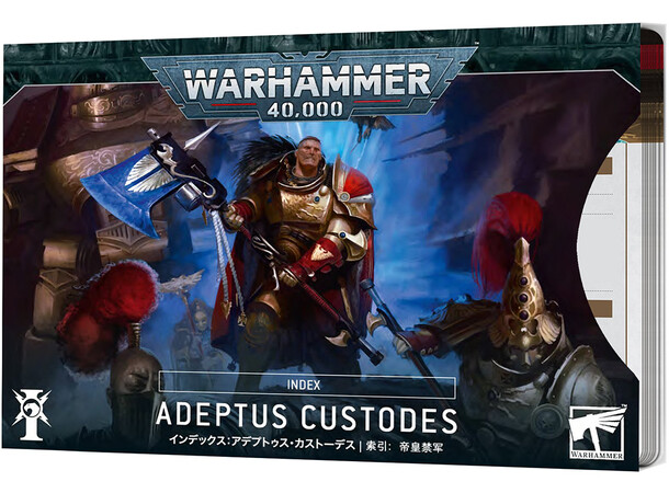 Adeptus Custodes Index Cards Warhammer 40K