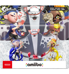 Amiibo Splatoon Shiver/Big Man/Frye Splatoon Collection