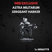 Astra Militarum Sergeant Harker Warhammer 40K