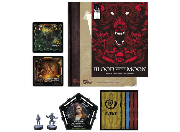 Betrayal Blood on the Moon Expansion Utvidelse Betrayal at House on the Hill
