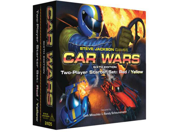 Car Wars Starter Set  Brädspel Sixth Edition Red / Yellow 