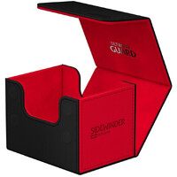 Card Box Synergy 100+ Svart/Rød Ultimate Guard Sidewinder Xenoskin