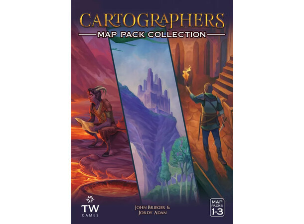 Cartographers Map Pack Collection Utvidelse til Cartographers + Heroes