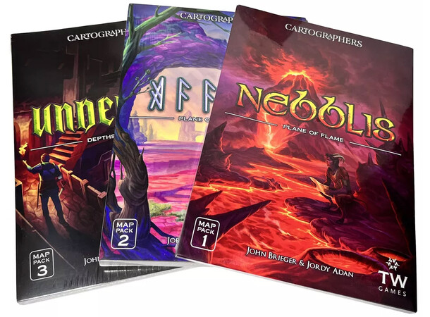 Cartographers Map Pack Collection Utvidelse til Cartographers + Heroes 