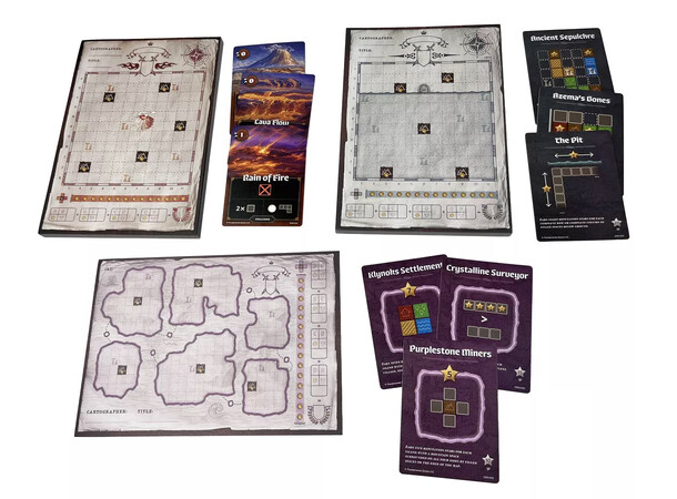 Cartographers Map Pack Collection Utvidelse til Cartographers + Heroes 