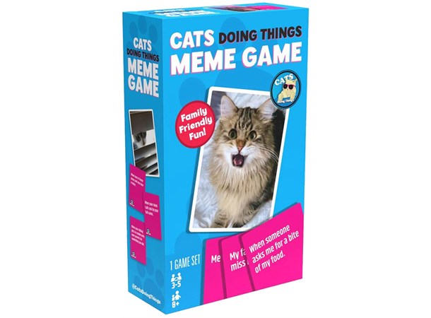 Cats Doing Things Meme Game Partyspill