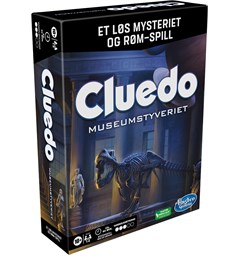 Cluedo Museumstyveriet Brettspill Norsk utgave