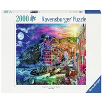 Colorful Cinque Terre 2000 biter Puslespill - Ravensburger Puzzle