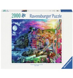 Colorful Cinque Terre 2000 biter Puslespill - Ravensburger Puzzle