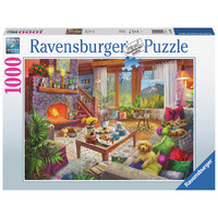 Cozy Cabin 1000 biter Puslespill Ravensburger Puzzle