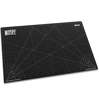 Cutting Mat - A3 45x32cm - Sort Green Stuff World