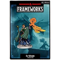D&D Figur Frameworks Elf Wizard Female 