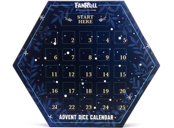 Dice Advent Calendar 2023 Julekalender for rollespill-fans!
