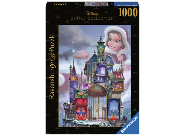 Disney Castle Bella 1000 bitar Pussel - Ravensburger Puzzle 