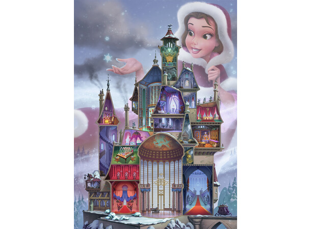 Disney Castle Bella 1000 bitar Pussel - Ravensburger Puzzle 