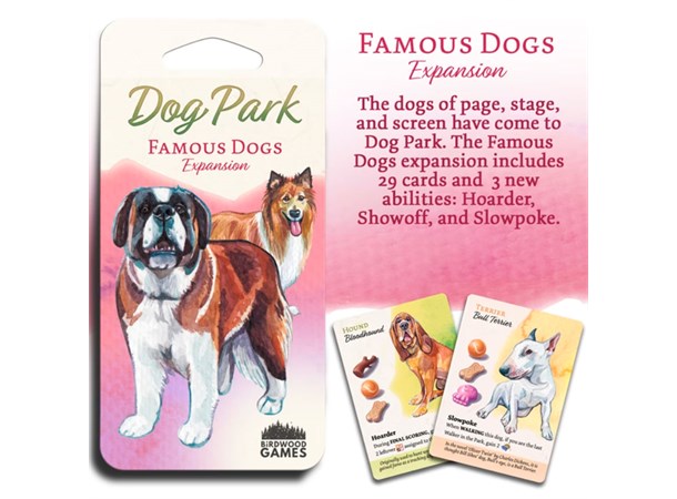 Dog Park Famous Dogs Expansion Utvidelse til Dog Park