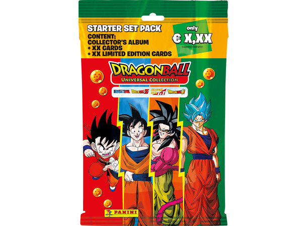 Dragon Ball Trading Card Starter Pack Universal Collection