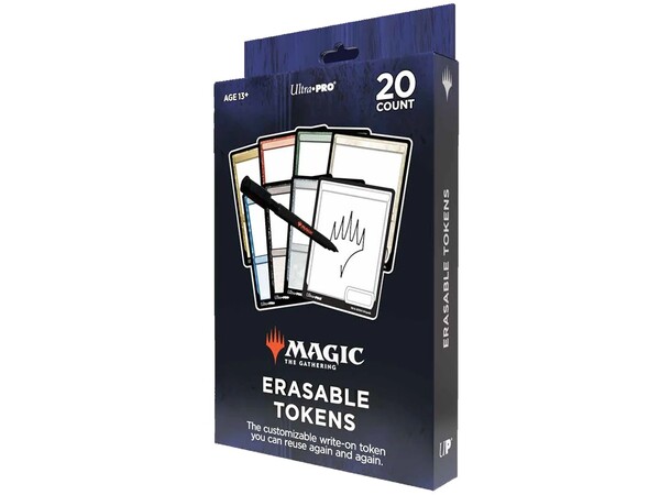 Erasable Tokens for Magic the Gathering Ultra Pro 