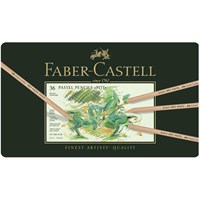 Faber Castell Pitt Pastel Fargeblyanter 36 fargeblyanter i tinnboks