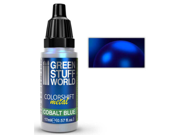GSW Colorshift Metal Cobalt Blue Green Stuff World Chameleon Paints 17ml 