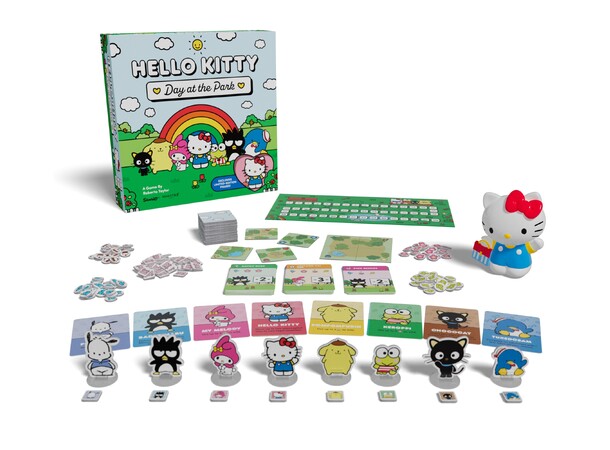 Hello Kitty Day at the Park - Deluxe Brädspel 