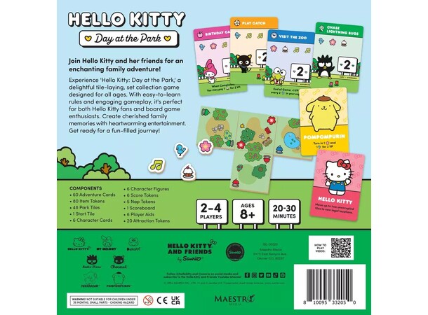 Hello Kitty Day at the Park Brädspel 