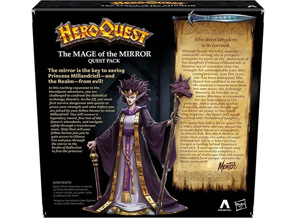 Heroquest The Mage of the Mirror Exp Utvidelse til Heroquest