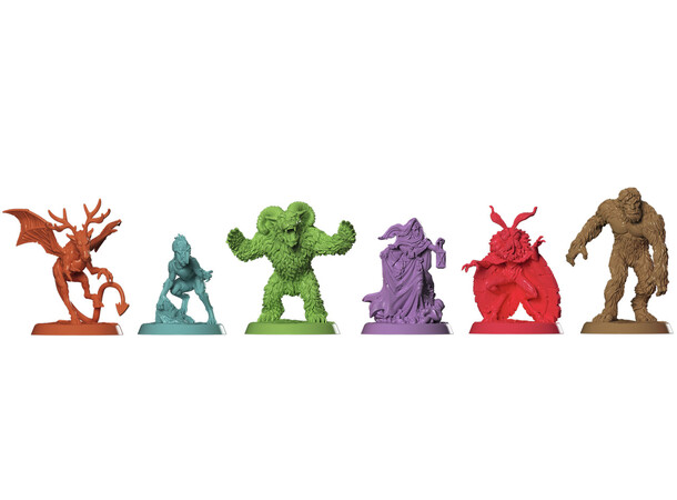 Horrified American Monsters Brettspill 