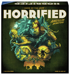Horrified American Monsters Brettspill