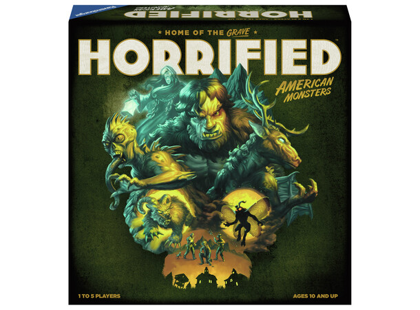 Horrified American Monsters Brädspel 