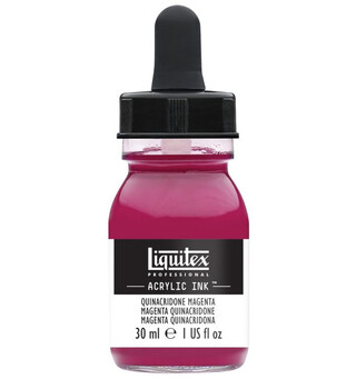 Ink Acrylic Quinacridrone Magenta Liquitex 114 - 30 ml