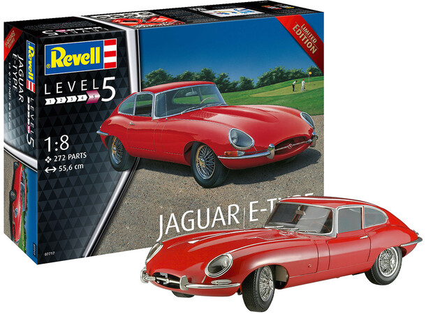 Jaguar E-Type Limited Edition Revell 1:8 Byggesett
