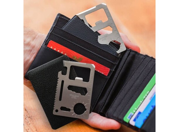 Kreditkort Multiverktyg Credit Card Multitool 