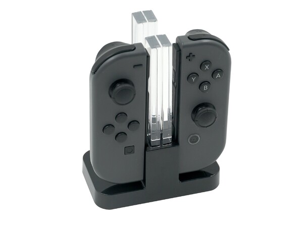Ladestasjon for Nintendo Switch Joy-Con Lad opptil 4 kontroller på en gang 