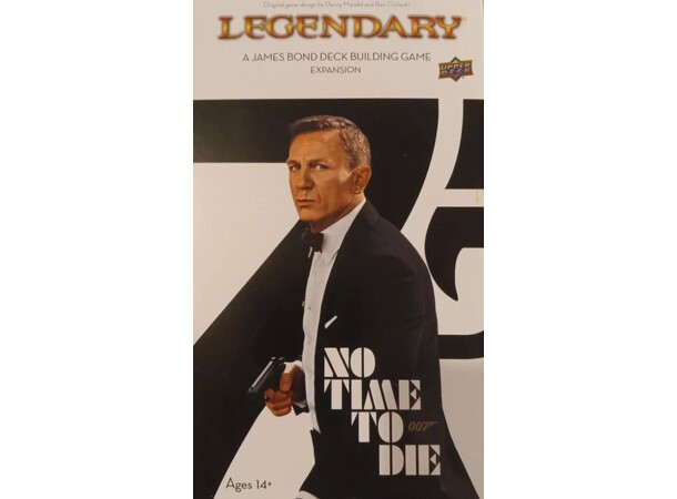 Legendary 007 James Bond No time To Die Utvidelse til Legendary 007 James Bond