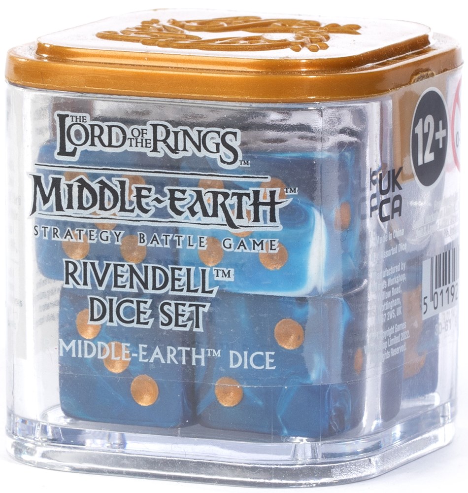 Lord of the Rings Rivendell Dice Middleearth Strategy Battle Game