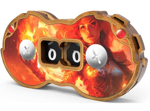 MTG Life Counter Mountain För Magic the Gathering, D&D, Warhammer 