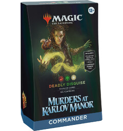 Magic Murder Karlov Manor Commander #1 Deadly Disguise Commander Deck