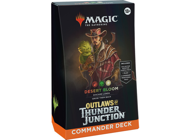Magic Outlaws Commander Desert Bloom Outlaws of Thunder Junction