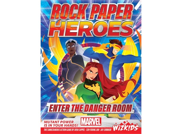 Marvel Rock Paper Heroes Brettspill Enter the Danger Room