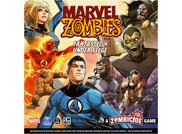 Marvel Zombies Fantastic 4 Under Siege Utvidelse til Marvel Zombies