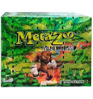 MetaZoo Wilderness Booster Box Cryptid Nation - 1st Edition 