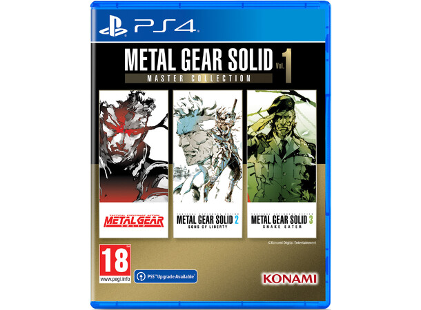 Metal Gear Solid Master Coll V1 PS4 Master Collection Vol 1