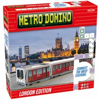 Metro Domino London Brettspill Dobbel-9 Brikker