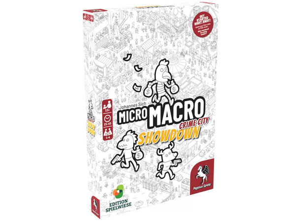 MicroMacro Crime City 4 Brädspel Showdown 