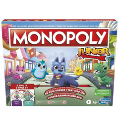 Monopoly Junior 2-i-1 Brettspill