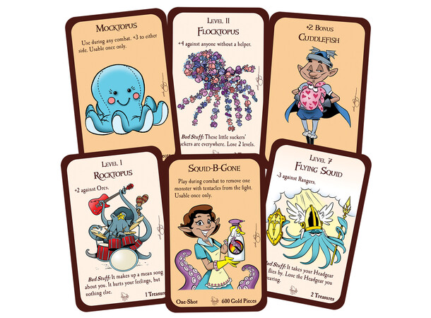 Munchkin Squids Expansion Expansion till Munchkin - 30 kort 
